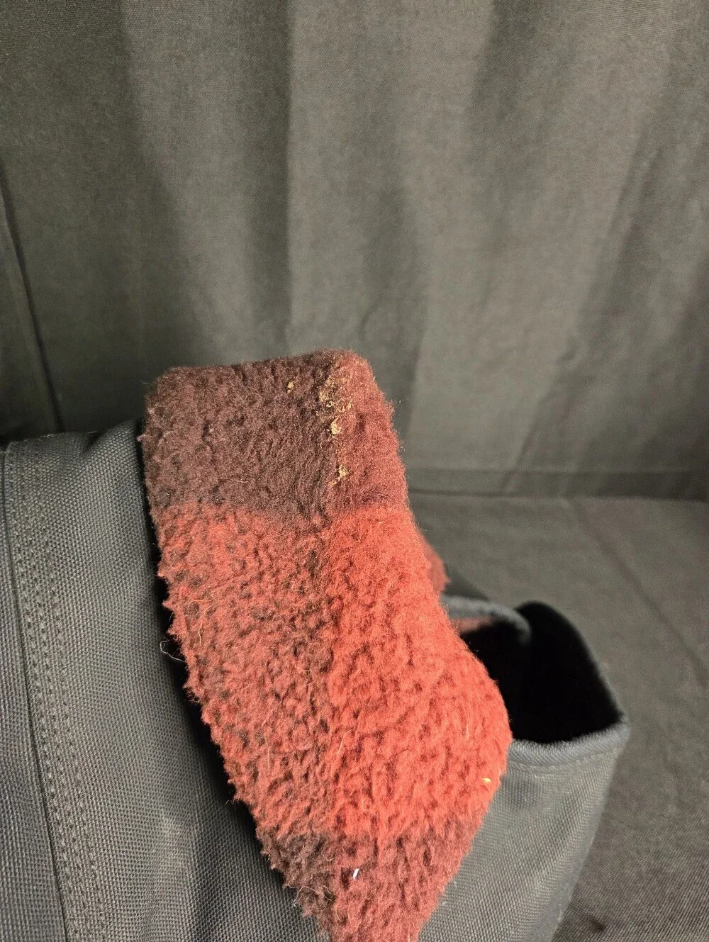 Black Medium Carhartt Fleece Lined Dog Coat